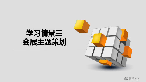 会展策划实务学习情境三 会展主题策划