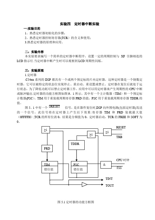 DSP实验-定时器中断实验