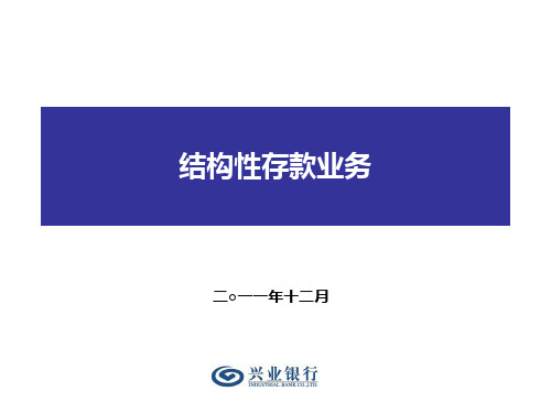 兴业银行结构性存款讲解