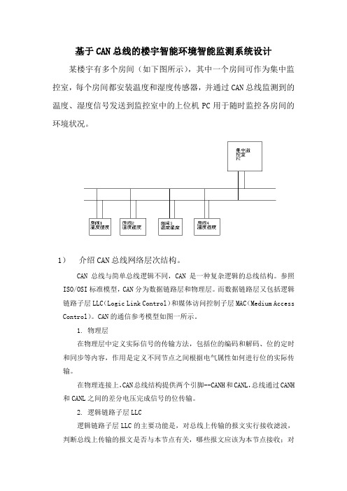 基于CAN总线大作业