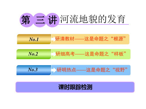 标题-2021-2021学年高中新三维一轮复习地理人教版：第一部分 第四章 第三讲 河流地貌的发育