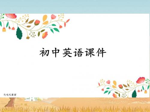 牛津译林版七年级下册英语课件:7bunit6outdoorfuntask