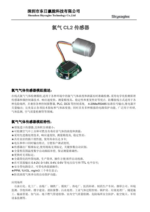 氯气传感器