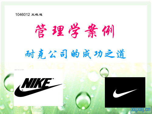 nike管理学案例