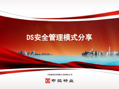 DS安全管理模式分享