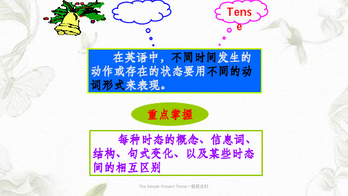 The Simple Present Tense一般现在时课件