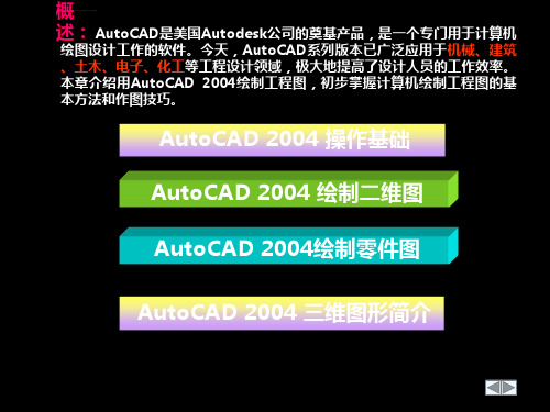 计算机绘图基础CADppt课件