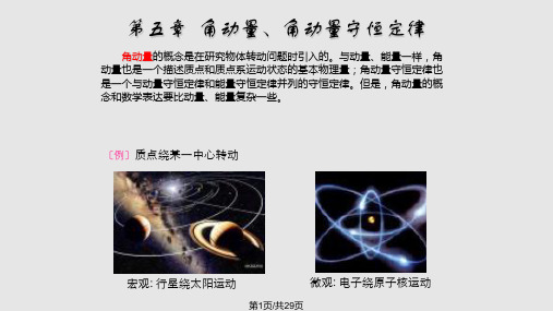 第角动量角动量守恒定律PPT课件