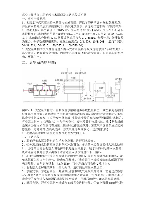 真空干燥法原理及说明文档