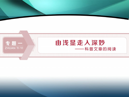 2019-2020学年高中语文苏教版选修实用阅读课件：第1课 神奇的极光 