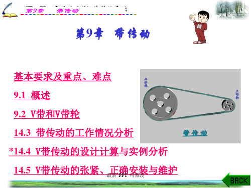 最新带传动课件