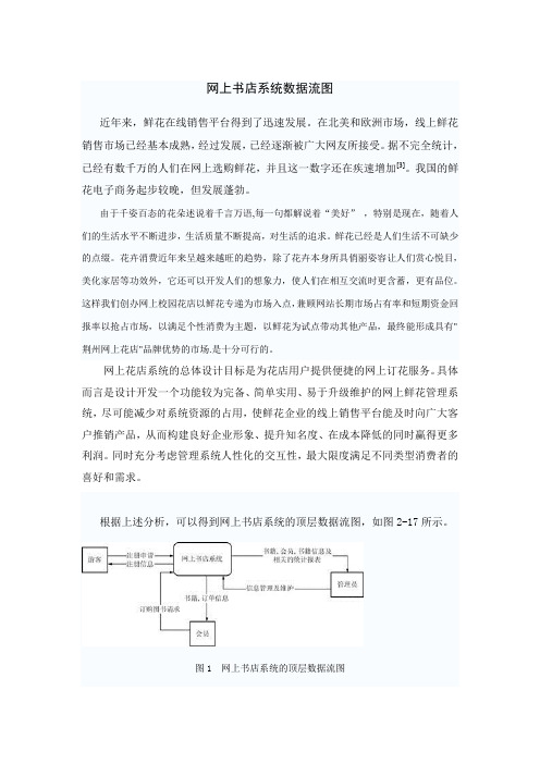 网上书店系统数据流图