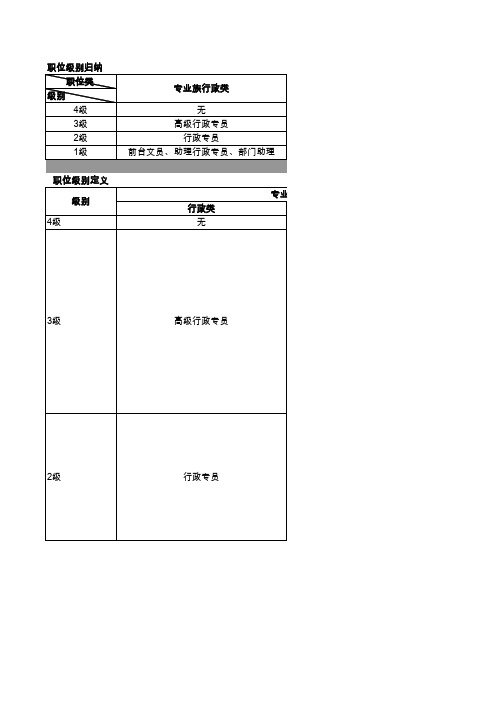 行政类_任职资格标准(xls4页).xls