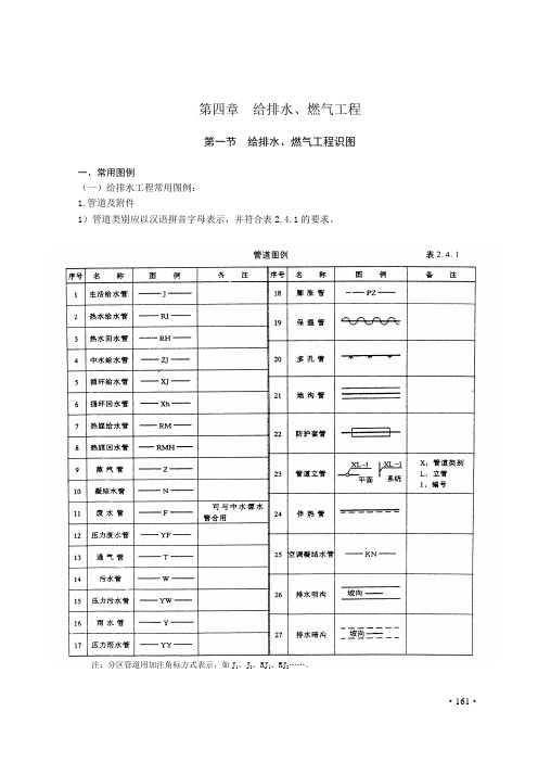 5、第四章 给排水、采暖、燃气工程