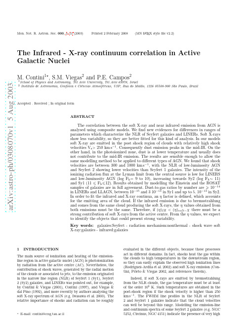 The Infrared-X-ray continuum correlation in Active Galactic Nuclei