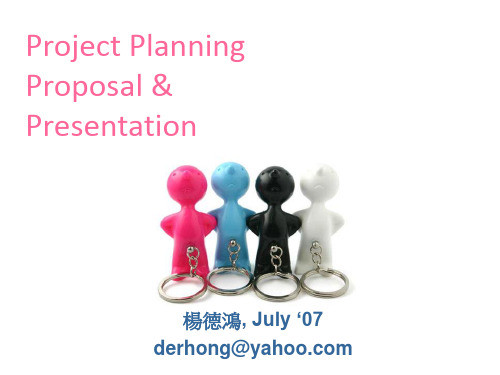 Project Planning Proposal & Presentation