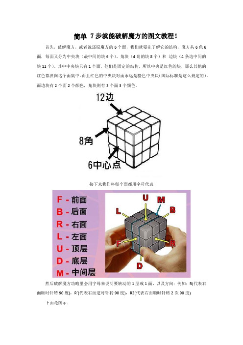 破解魔方的图文教程!