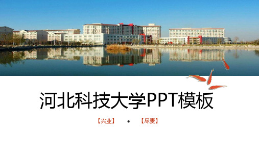 河北科技大学专用-商务风格-PPT模板1