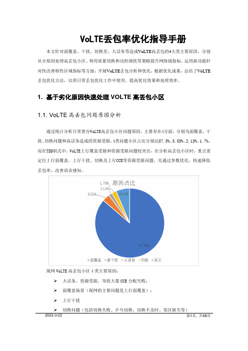 安徽：VoLTE丢包率优化指导手册(1010)