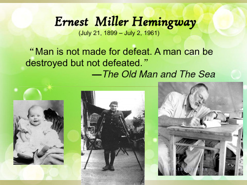 海明威简介Hemingway.ppt