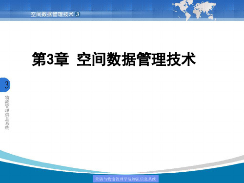 物流管理信息系统第03章 空间数据管理技术
