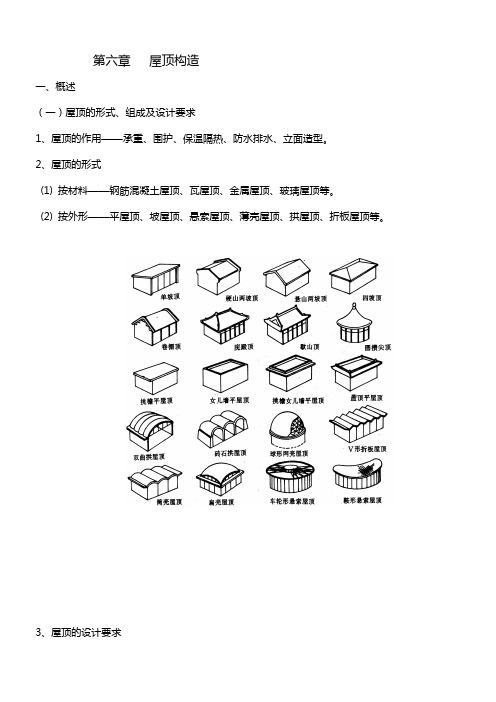 (整理)屋顶构造