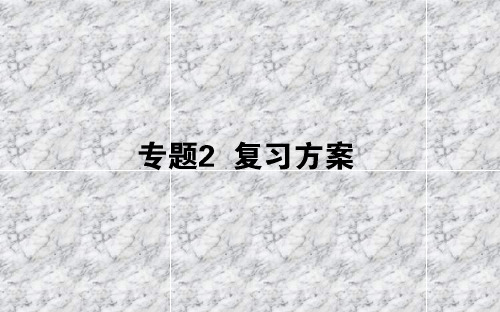 2018-2018学年高中化学苏教版必修2课件：专题2复习方案课件27张