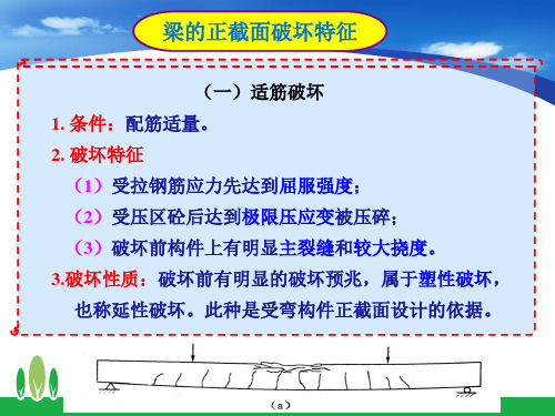 钢筋混凝土梁的破坏特征讲解