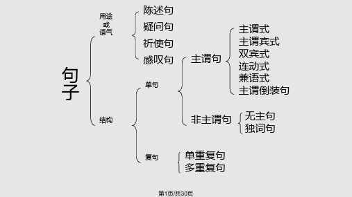 语文句子结构实用一看就会PPT课件