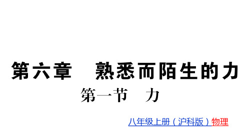 力沪科版八级物理(上册)教用习题精品PPT