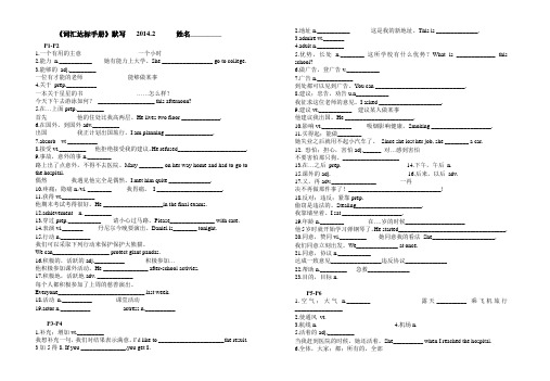 词汇手册p1-p20