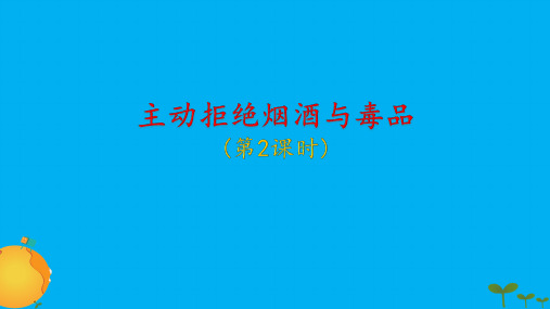 人教版部编版小学道德与法治五年级上册1-3主动拒绝烟酒与毒品 第2部分