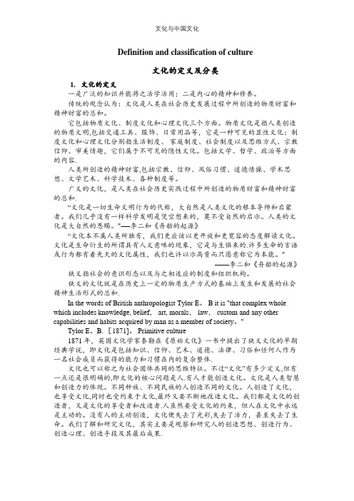 文化与中国文化【精选文档】