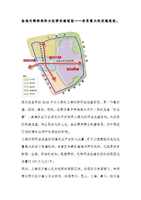 金地天御相邻虹桥枢纽