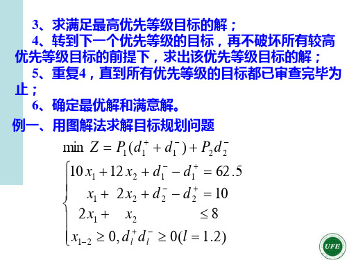 目标规划的图解法共33页