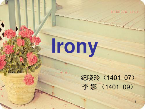 修辞学IronyPPT课件