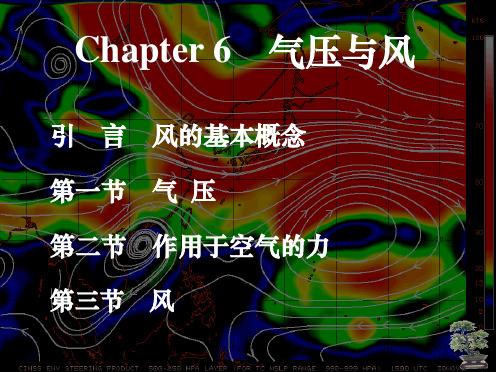 农业气象学之气压和风(共53张PPT)