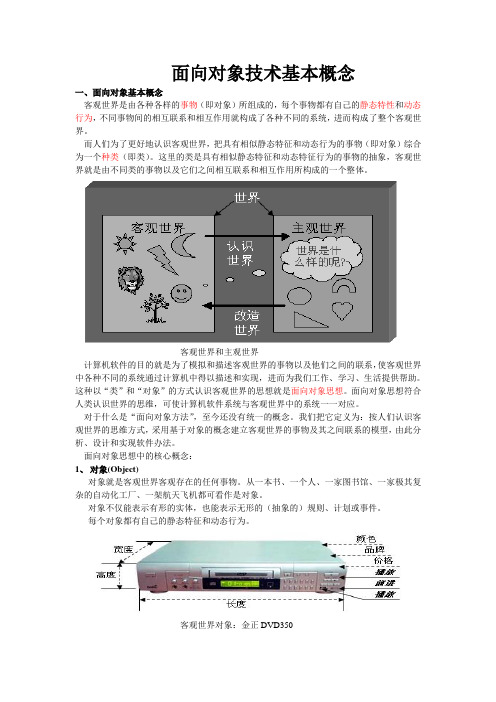 面向对象技术基本概念 1