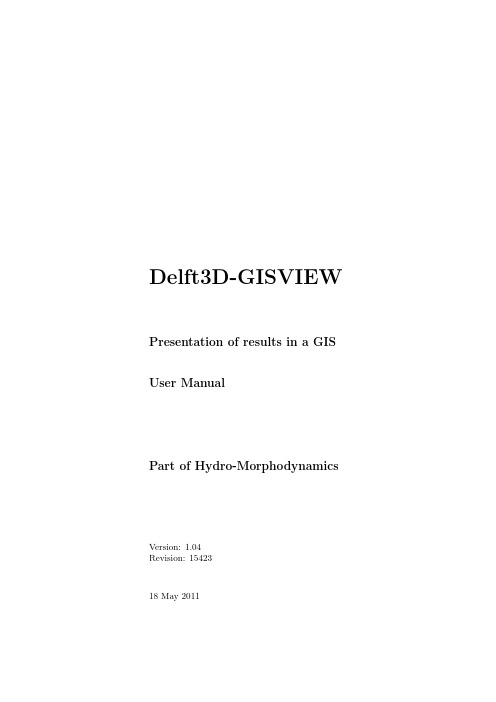 Delft3D-GISVIEW_User_Manual