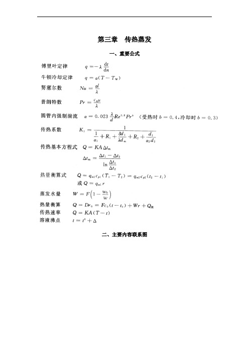 化工原理[第三章传热蒸发]山东大学期末考试知识点复习