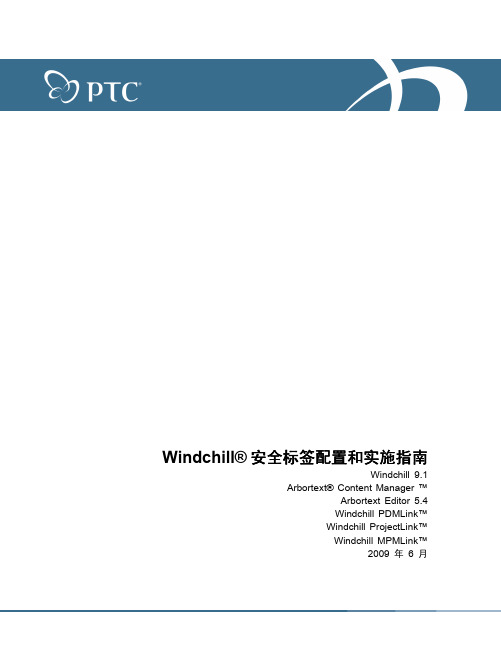 Windchill安全标签配置和实施指南_zh_CN