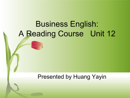 商英Unit 12