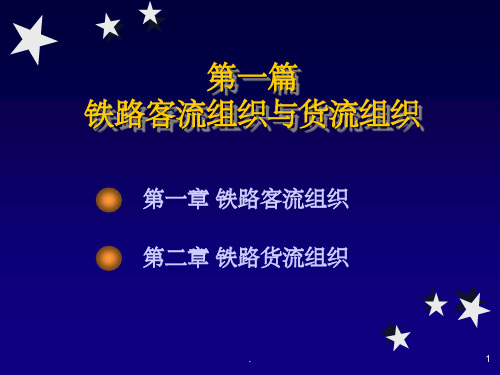 运输组织学ppt课件