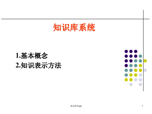 补充：知识库系统ppt课件