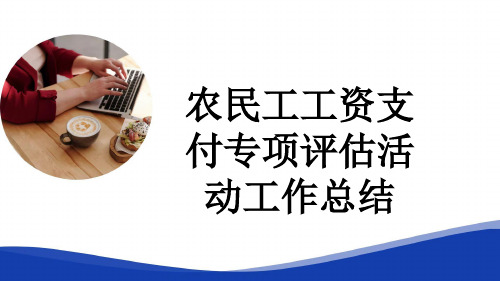 农民工工资支付专项评估活动工作总结