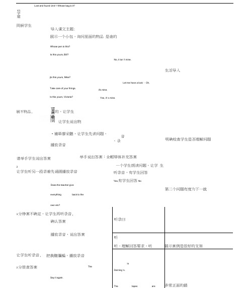 课堂观察记录-初中英语1(20201111074352)