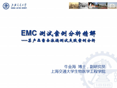 EMC案例分析精解5-- 雷击浪涌测试问题以及应对-牛金海V1