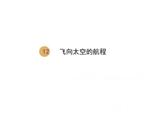 【高中语文】飞向太空的航程ppt精品课件48(4份)1