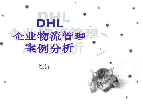 DHL 企业物流管理案例分析