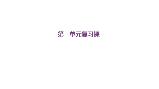 第一单元 富强与创新+复习课件 部编版道德与法治九年级上册